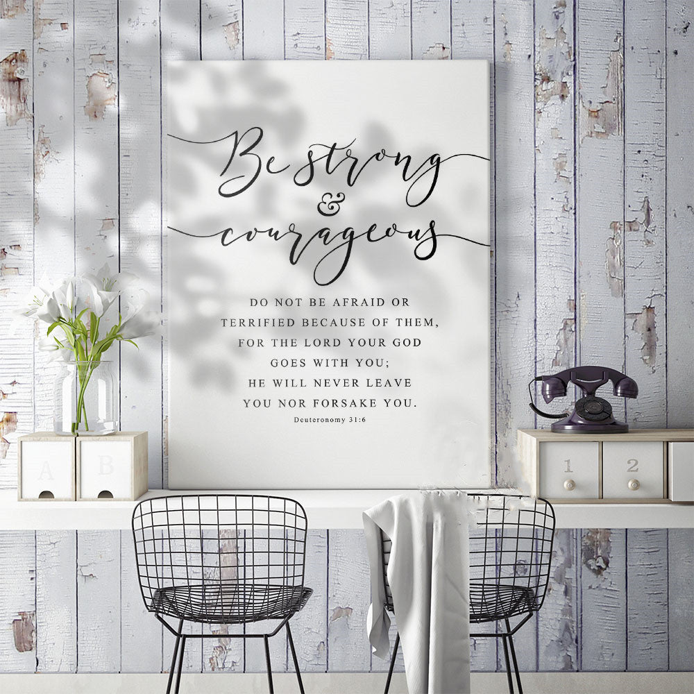 Bible Verse Wall Art Poster