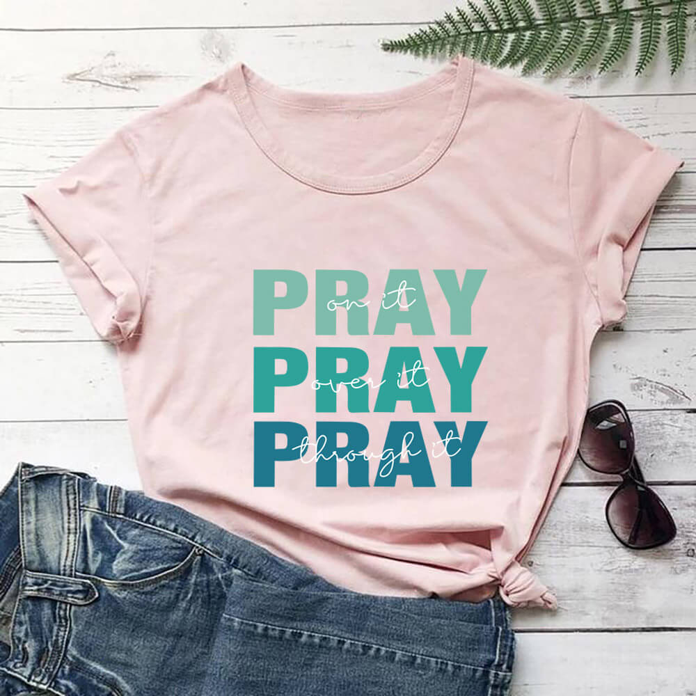Faith Theme Round Neck T-Shirt