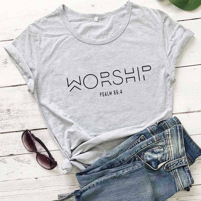 Worship Casual Faith Christian T-Shirt