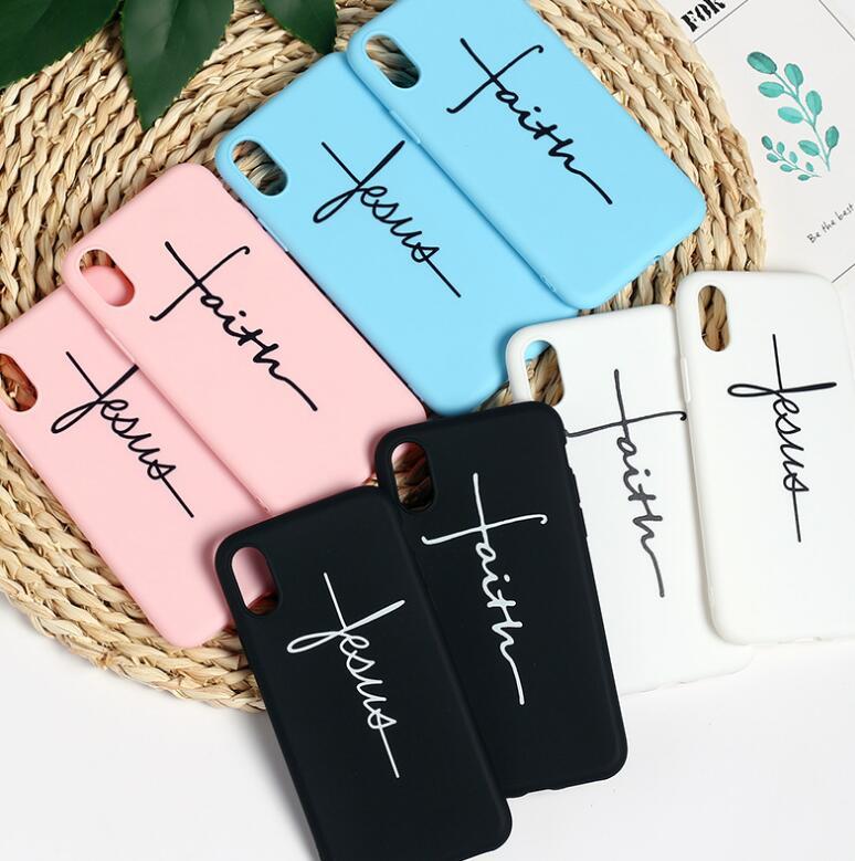 Faith Soft Silicone Phone Case
