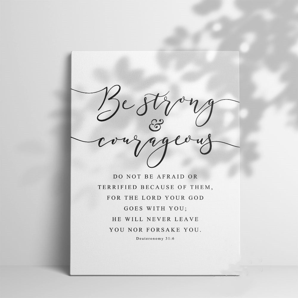 Bible Verse Wall Art Poster