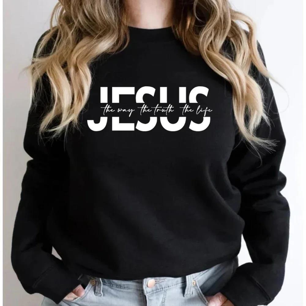 The Way The Truth The Life Christian Sweatshirt