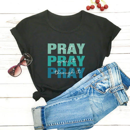 Faith Theme Round Neck T-Shirt